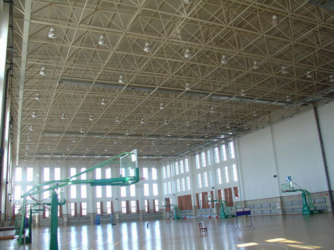 四川籃球館網(wǎng)架案例