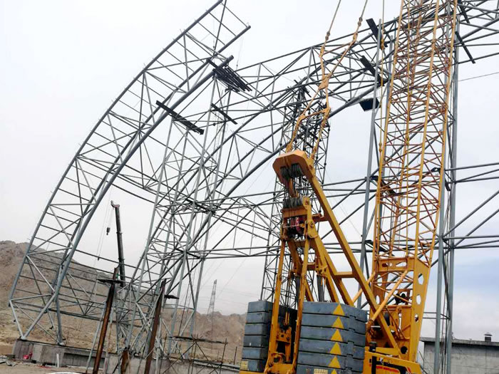 黑龍江烏海電廠管桁架